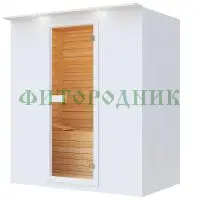 финская сауна трехместная «interio» с электрической печью