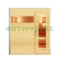 уличная модульная трехместная сауна «comfort» с электрической печью