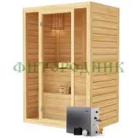 паровая сауна двухместная «comfort» с парогенератором «steamlux»