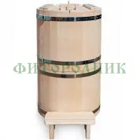 кедровая бочка круглая «бондарная»