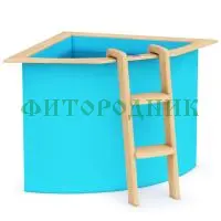 угловая купель «comfort» из полипропилена длина 1300 мм ширина 1300 мм высота 1000 мм