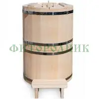 кедровая бочка круглая «бондарная премиум»
