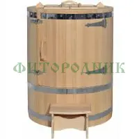 кедровая бочка круглая «профессиональная гигант»