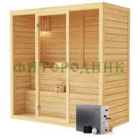 паровая сауна трехместная «comfort» с парогенератором «steamlux»