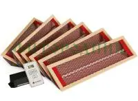 комплект инфракрасных излучателей для сауны «steamlux» home-2