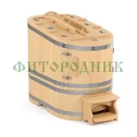 кедровая бочка полулежачая «профессиональная»