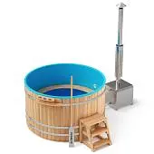 японские бани фурако с внешней печью