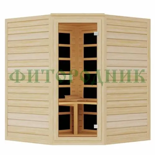 трехместная угловая инфракрасная сауна «comfort» с карбоновыми излучателями трехместная угловая инфракрасная сауна «comfort» с карбоновыми излучателями