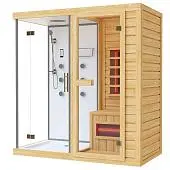 инфракрасные сауны «comfort» с душевой кабиной