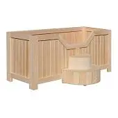 японские бани офуро опилочные и галечные