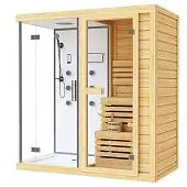 финские сауны «comfort» с душевой кабиной