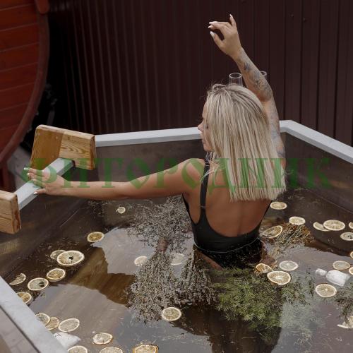 банный чан «comfort siberia» с печью 1650 мм