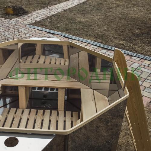 банный чан 8 гр. «сибирский знахарь» 1650 мм высота 1250 мм, глубина чаши 850 мм