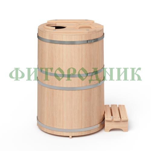 кедровая бочка «бондарная» с парогенератором