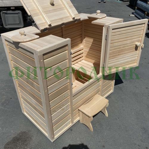 мини-сауна двухместная «sauna by siberia premium» с парогенератором