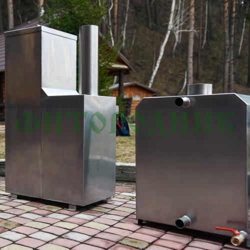 внутренняя дровяная печь «steamlux» premium для бассейна и купели