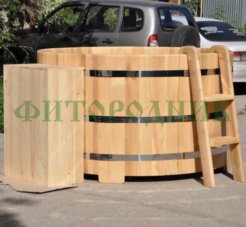 фурако круглая «premium» из кедра с электроподогревом 1700 мм
