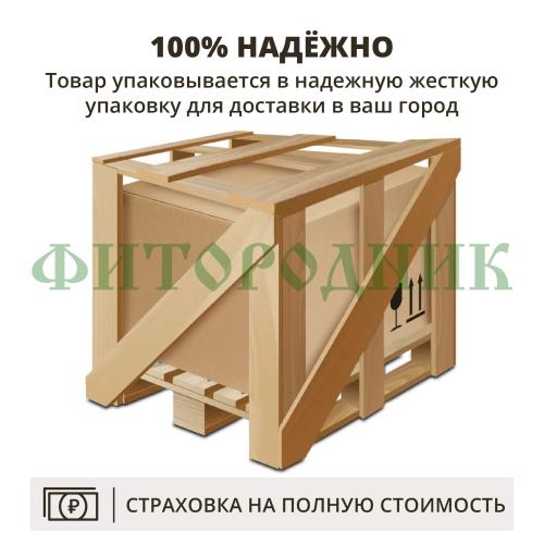 квадратная купель «premium» из лиственницы с вставкой из нержавеющей стали длина 1000 мм ширина 1000 мм высота 1150 мм