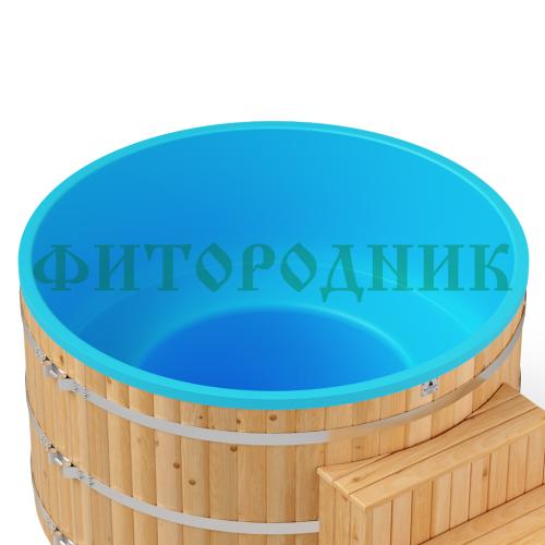 фурако круглая «comfort» из лиственницы с термопластиковой вставкой с электроподогревом 2000 мм