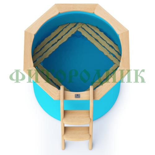 круглая купель «comfort» из полипропилена диаметр 1500 мм высота 1000 мм