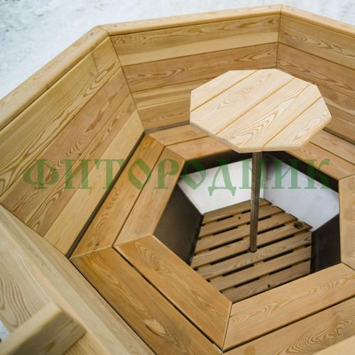 банный чан «comfort siberia» с печью 2150 мм