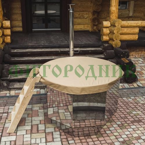 банный чан 8 гр. «сибирский знахарь» 1900 мм высота 1250 мм, глубина чаши 850 мм