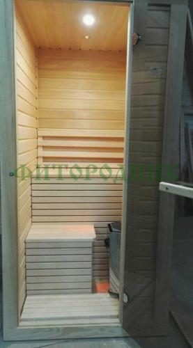 финская сауна одноместная «comfort» с электрической печью