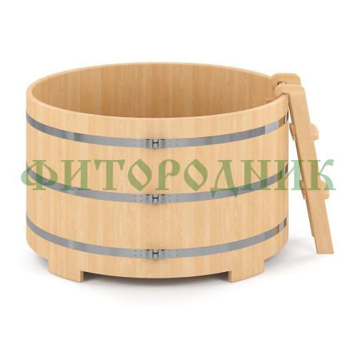 круглая купель «premium» из кедра диаметр 1700 мм высота 1150 мм