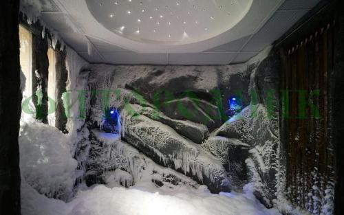 снегогенератор «steamlux» premium snow for spa для подачи снега в сауне, хамаме и спа