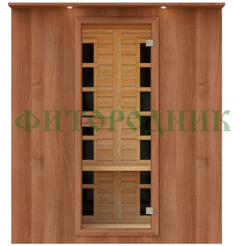 трехместная инфракрасная сауна «interio» с карбоновыми излучателями