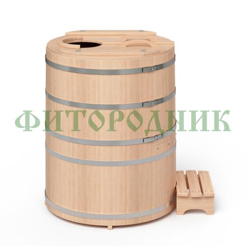 кедровая бочка «бондарная premium» с парогенератором «steamlux»