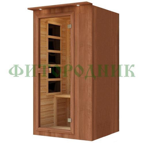 одноместная инфракрасная сауна «interio» с карбоновыми излучателями