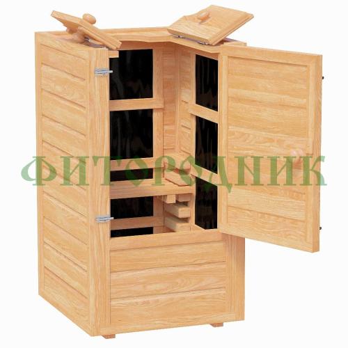 мини-сауна квадратная «двухрежимная» с инфракрасными излучателями и парогенератором «urfine»