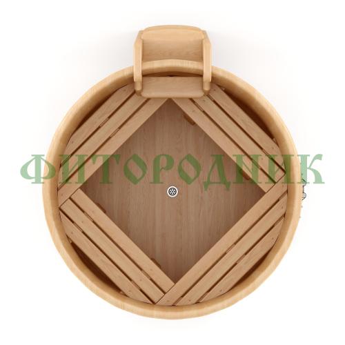 круглая купель «premium» из кедра диаметр 1500 мм высота 1150 мм