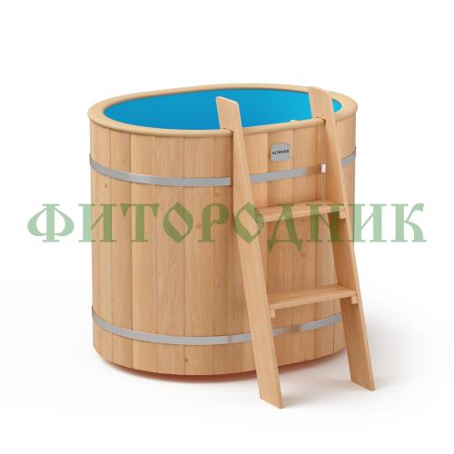 овальная купель «original» с пластиковой вставкой длина 1000 мм ширина 780 мм высота 900 мм