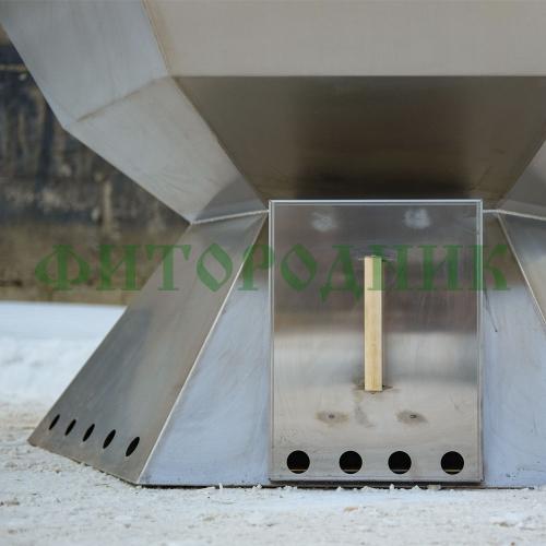 банный чан «comfort siberia» с печью 1650 мм