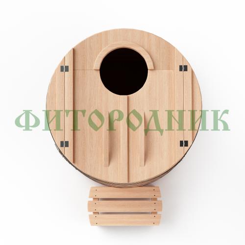 кедровая бочка «бондарная premium» с парогенератором «steamlux»