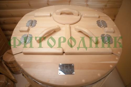 кедровая бочка овальная «профессиональная» со скосом