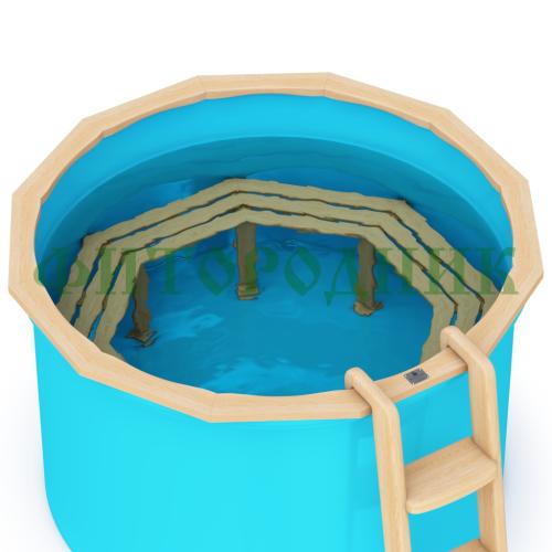 круглая купель «comfort» из полипропилена диаметр 2000 мм высота 1000 мм