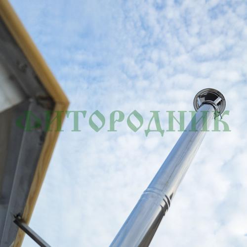 банный чан «premium neo steel» на подставке с газовой горелкой 1750 мм