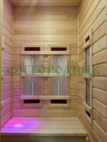 одноместная инфракрасная сауна «original» с керамическими излучателями