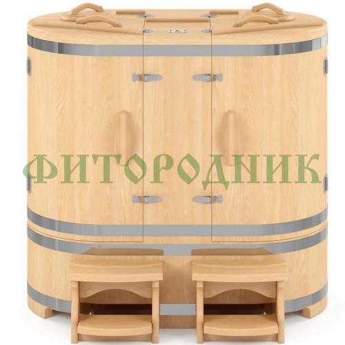 кедровая бочка двухместная «классическая»