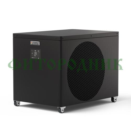 чиллер «steamlux» premium duo-15 2 в 1 для охлаждения и подогрева воды в купели и бассейне