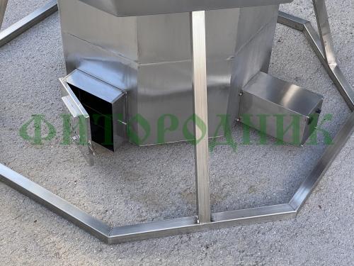 банный чан «premium neo steel» на подставке с газовой горелкой 2150 мм