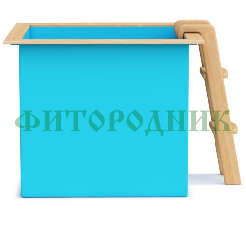 квадратная купель «comfort» из полипропилена длина 1300 мм ширина 1300 мм высота 1000 мм