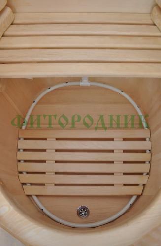 кедровая бочка овальная «классическая» со скосом