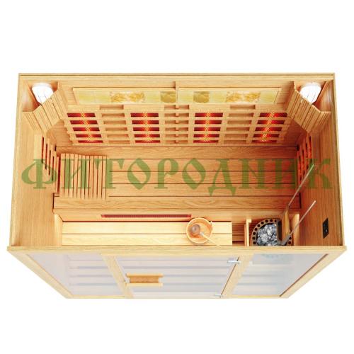 комбинированная сауна трехместная «comfort»