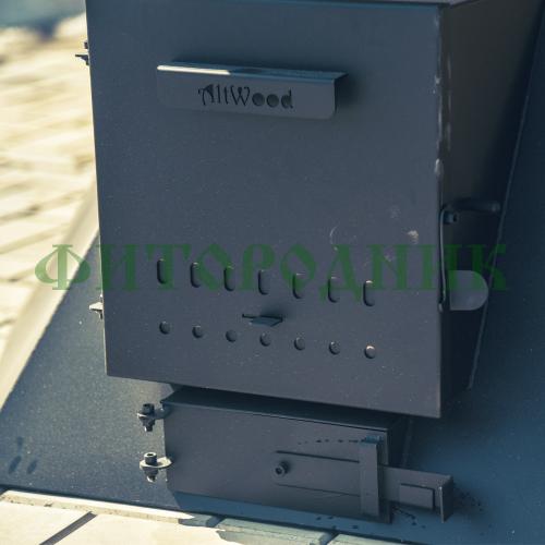 банный чан «original siberia» с печью 1850 мм