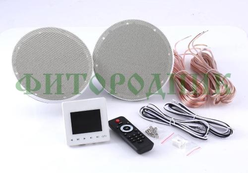 комплект акустической системы «steamlux» music для бани сауны хамама