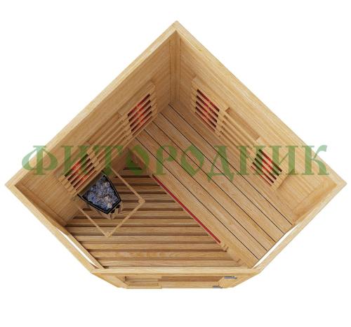 комбинированная сауна двухместная угловая «original»